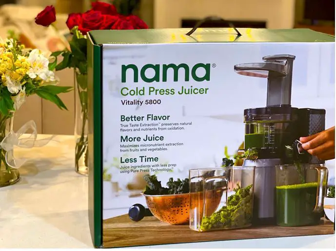 Nama Juicer Reviews - Nama Vitality 5800 Cold Press Juicer