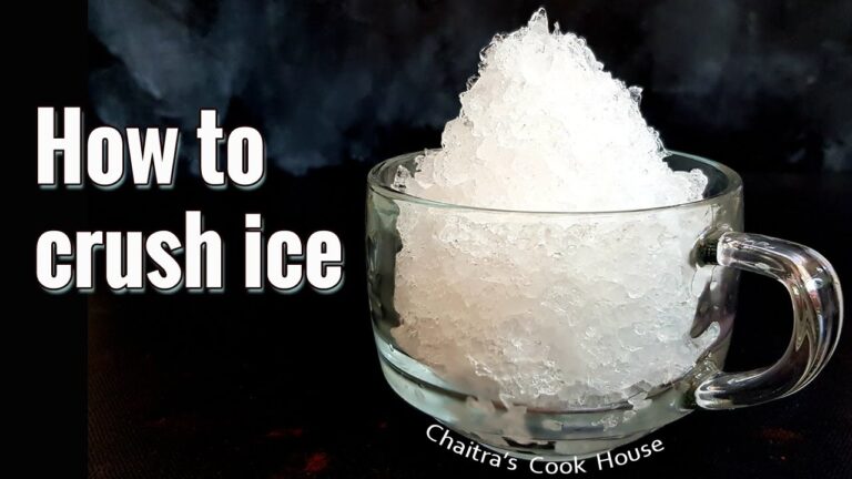 How To Make Crushed Ice Without A Blender?