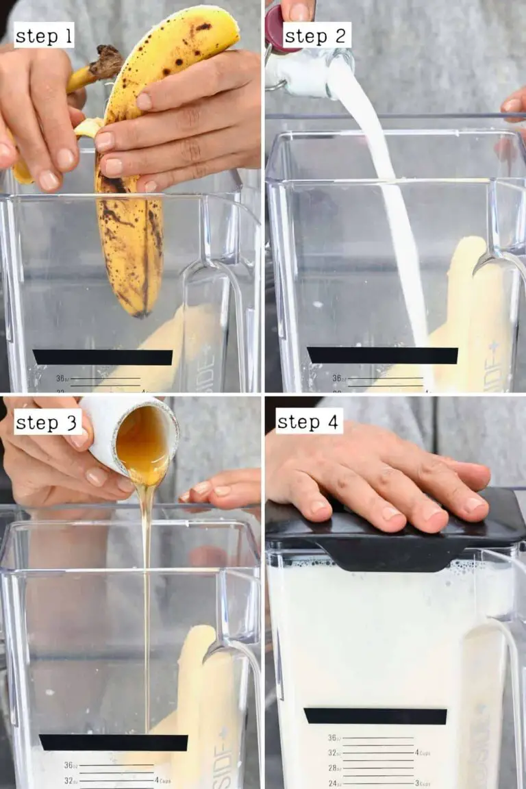 How To Make A Banana Milkshake With A Blender?