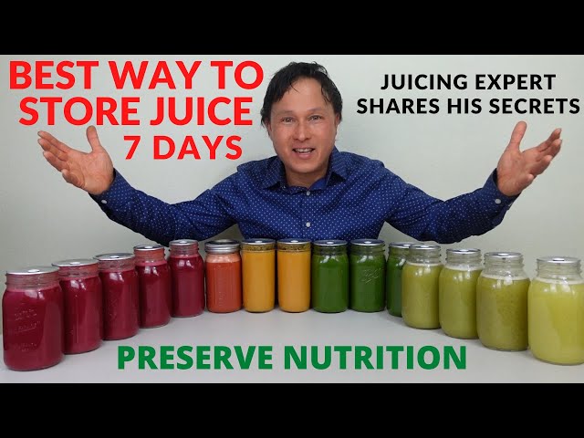 How Long Does Fresh Juice Last After Juicing