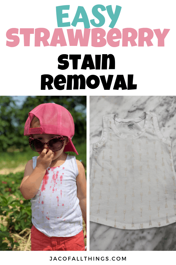 How to Get Strawberry Juice Stains Out of Clothes