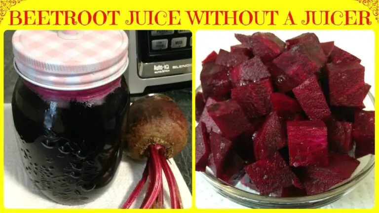 How to Make Beetroot Juice Without a Blender