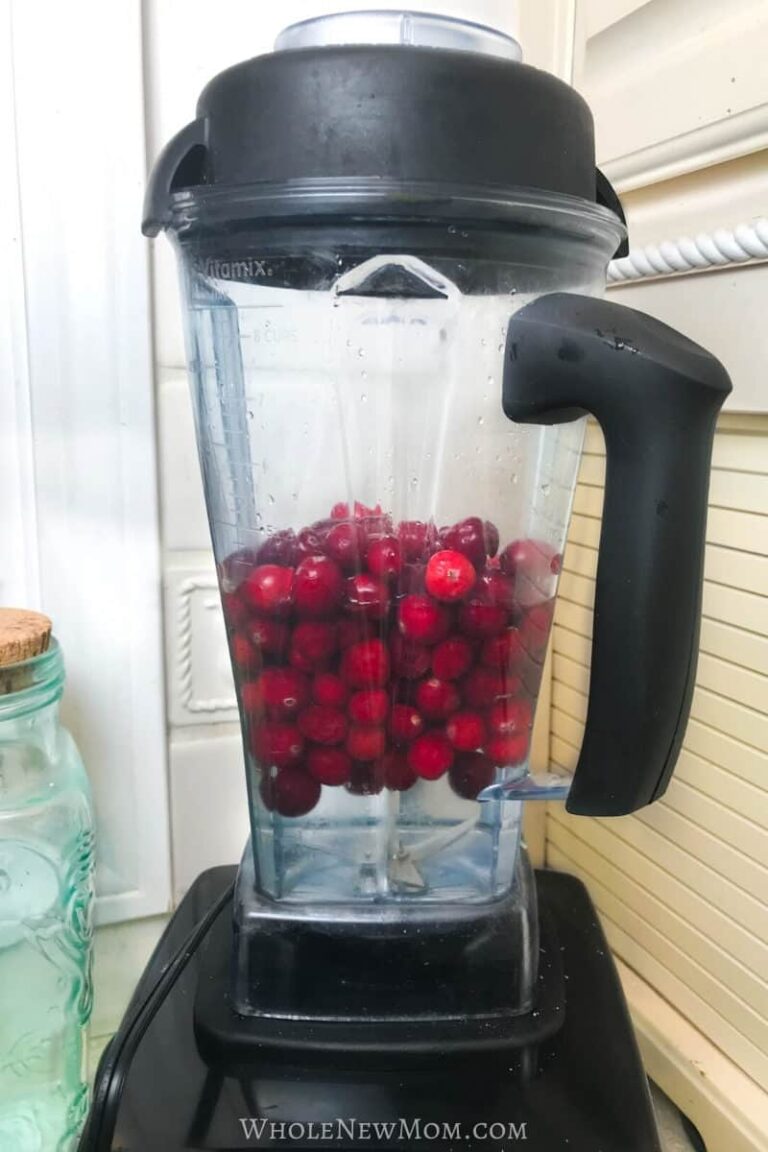 How to Make Cranberry Juice in a Blender