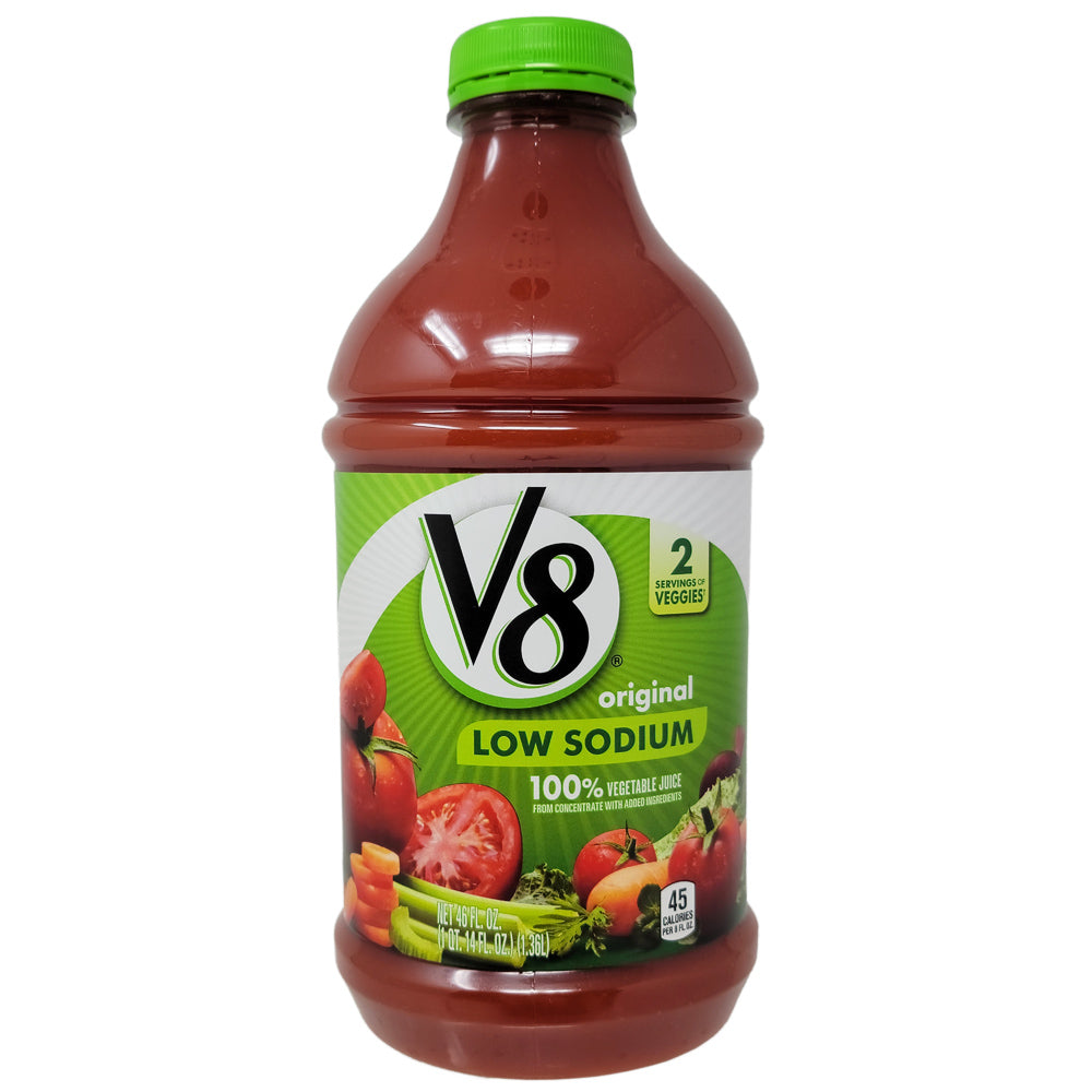 Is V8 Low Sodium Juice Good for You Health Benefits Explained Crazy