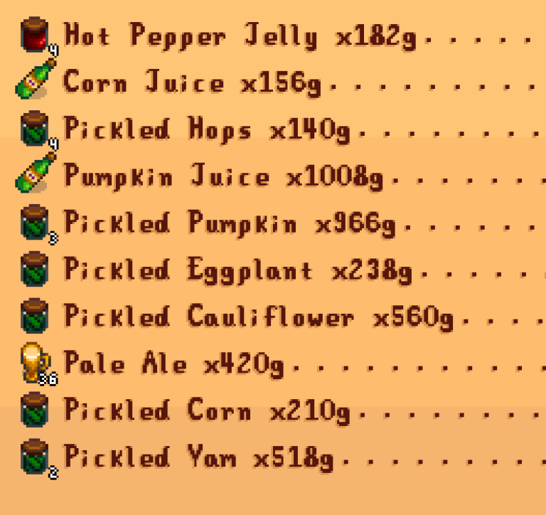 Should I Juice Pumpkins Or Preserve Them Stardew