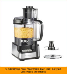 5 surprising food processors that make julienne vegetables effortless