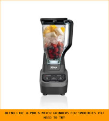 blend like a pro 5 mixer grinders for smoothies you need to try